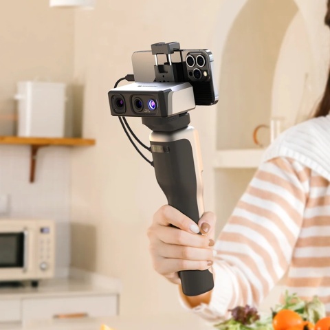 3DMakerpro Smart Grip – pełna mobilność skanowania 3D bez laptopa, z własnym zasilaniem i sterowaniem ze smartfona