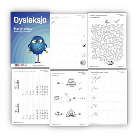 Dysleksja – 184 karty pracy do terapii czytania, pamięci, koncentracji i funkcji językowych