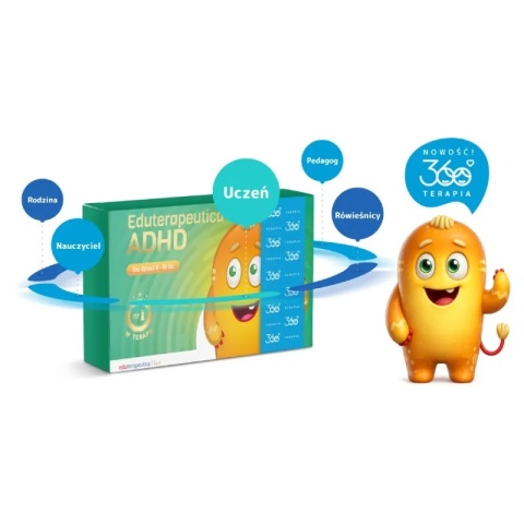 Eduterapeutica Lux ADHD – trening koncentracji, emocji i samokontroli dla dzieci 6–10 lat