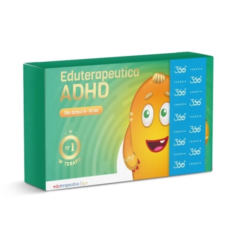 Eduterapeutica Lux ADHD – trening koncentracji, emocji i samokontroli dla dzieci 6–10 lat