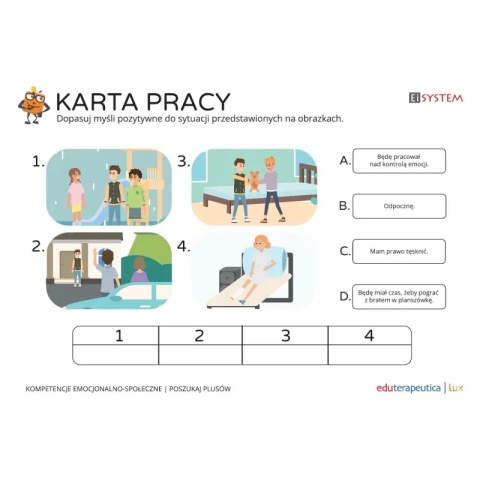 Eduterapeutica Lux Kompetencje emocjonalno-społeczne. Szkoła – trening emocji i relacji