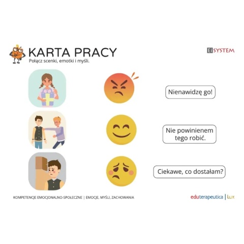 Eduterapeutica Lux Kompetencje emocjonalno-społeczne. Szkoła – trening emocji i relacji