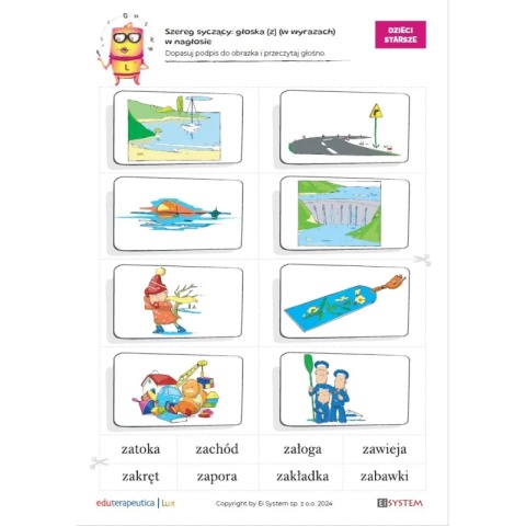 Eduterapeutica Lux – Logopedia Spectrum – multimedialny program do terapii logopedycznej