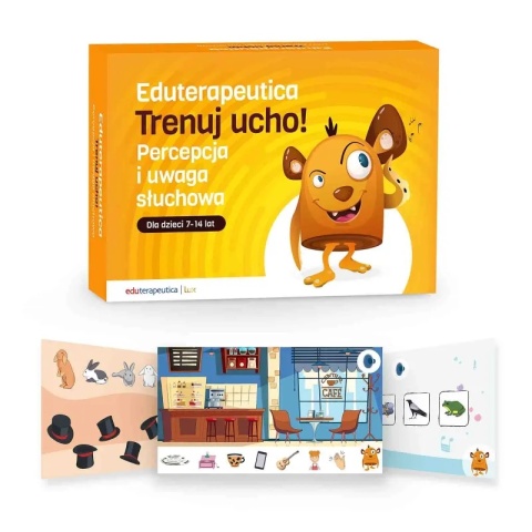 Eduterapeutica Lux Trenuj ucho! – trening percepcji, pamięci i uwagi słuchowej dla dzieci 7–14 lat