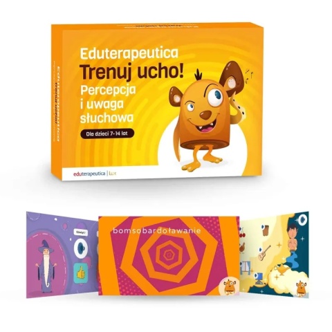 Eduterapeutica Lux Trenuj ucho! – trening percepcji, pamięci i uwagi słuchowej dla dzieci 7–14 lat
