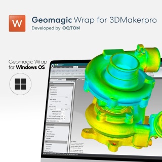Geomagic Wrap for 3DMakerpro Essential – profesjonalne oprogramowanie Scan-to-CAD, STEP/IGES i Automatic Surfacing