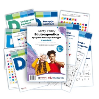 Karty Pracy SPE Nastolatki 15–17 – 377 ćwiczeń do terapii dysleksji, dysgrafii i dyskalkulii