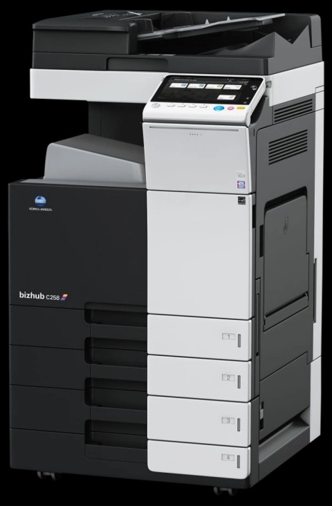 Konica Minolta bizhub C258 – profesjonalne centrum obsługi dokumentów A3