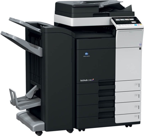 Konica Minolta bizhub C308 +DF-629 +DK510 – wydajne centrum obsługi dokumentów A3 w formule Dzierżawy–Najmu