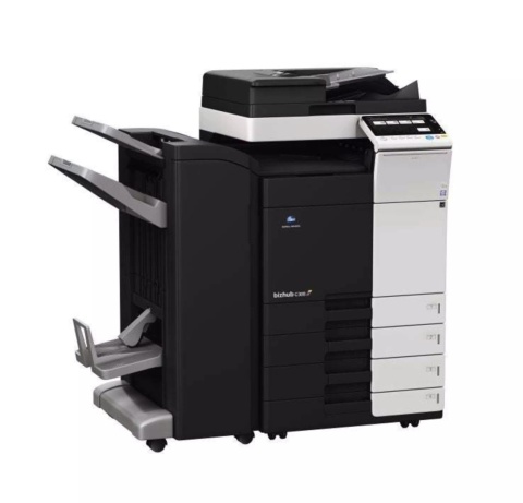 Konica Minolta bizhub C308 + DF-629 + PC-210 – kolorowa kserokopiarka A3 poleasingowa, kolor 30 str./min, duplex, skan sieciowy