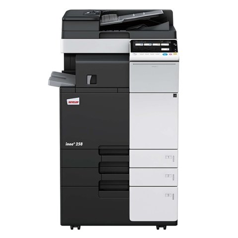 Konica Minolta bizhub C368 + DF-629 + PC-210 – profesjonalne kolorowe centrum dokumentowe A3