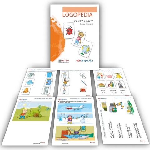 Logopedia – 429 kart pracy do terapii wymowy i ćwiczeń logopedycznych