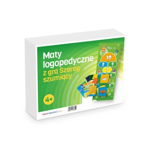Maty Logopedyczne z Grą Szereg szumiący – aktywna terapia głosek sz, ż, cz, dż