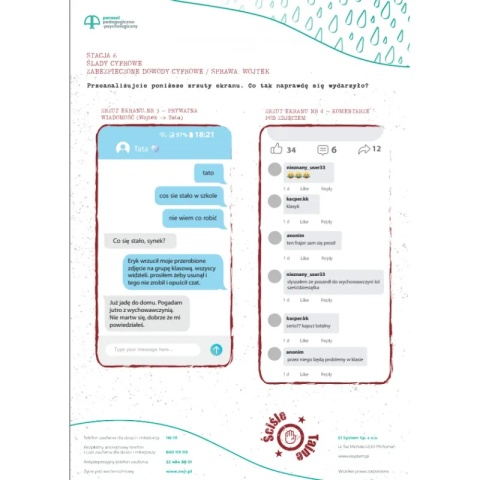 Operacja Sześćdziesiątka – szkolna gra terenowa o przemocy rówieśniczej dla klas IV–VIII