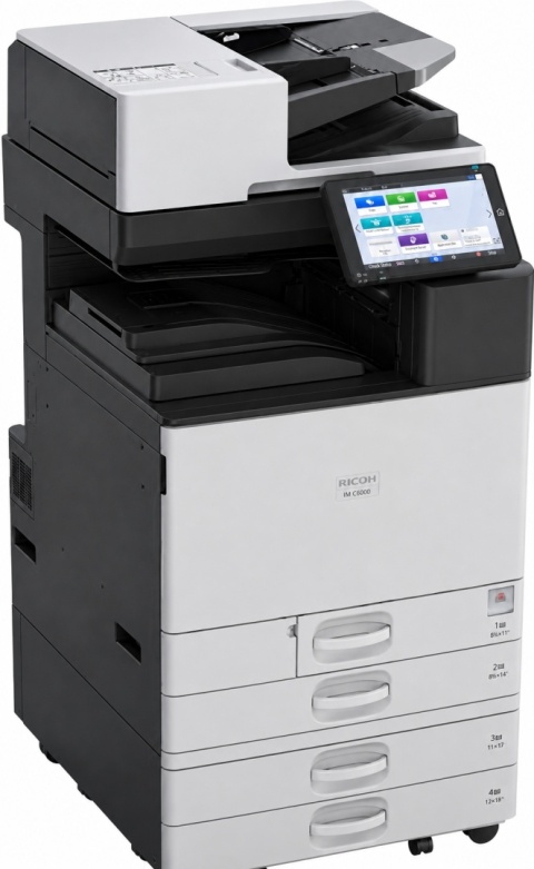 RICOH IM C2010 +ARDF +DUPLEX, 2 x 550arkuszy +100 arkuszy – kolorowe urządzenie wielofunkcyjne A3 dla nowoczesnego biura