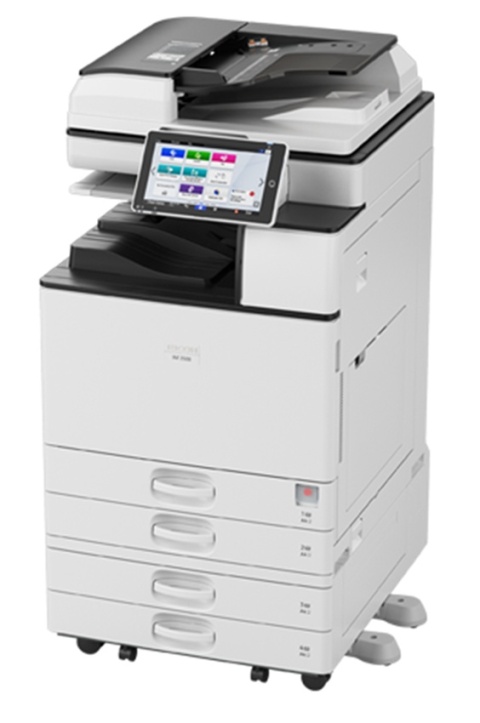 RICOH IM C3000 + ARDF DF3110 + PB3280 – wydajne centrum obsługi dokumentów A3 w wygodnym modelu Dzierżawy–Najmu