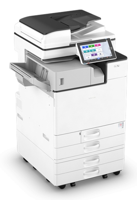 RICOH IM C3000 + ARDF DF3110 + PB3280 – wydajne centrum obsługi dokumentów A3 w wygodnym modelu Dzierżawy–Najmu
