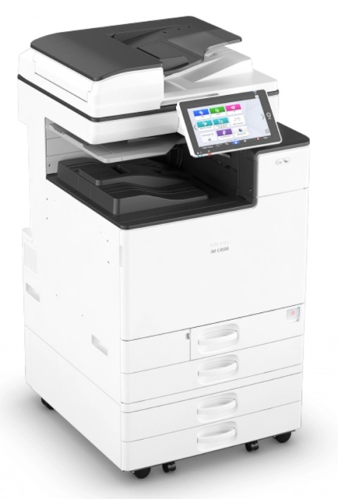 RICOH IM C3000 + ARDF DF3110 + PB3280 – wydajne centrum obsługi dokumentów A3 w wygodnym modelu Dzierżawy–Najmu