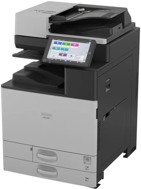 RICOH IM C3010A + SPDF DF3150 – wydajne centrum druku, skanowania i cyfrowej obsługi dokumentów A3