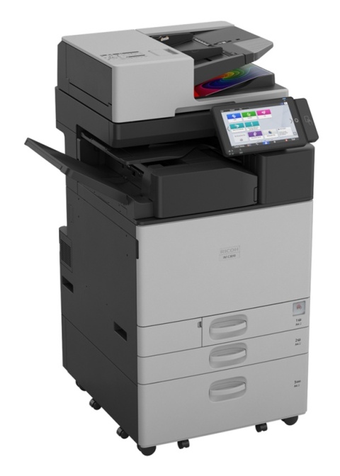 RICOH IM C3010A + SPDF DF3150 – wydajne centrum druku, skanowania i cyfrowej obsługi dokumentów A3