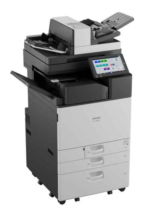 RICOH IM C3010SD +SPDF +DUPLEX +Podstawa +komplet tonerów startowych – zaawansowane kolorowe MFP A3 do digitalizacji dokumentów