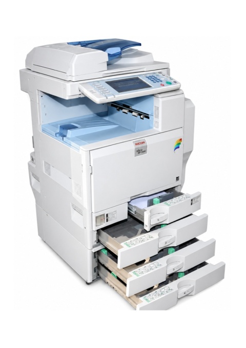 RICOH MP C2800, ARDF, DUPLEX, 4x550 +1x100 arkuszy – wszechstronne centrum kolorowej obsługi dokumentów A3, Dzierżawy–Najmu