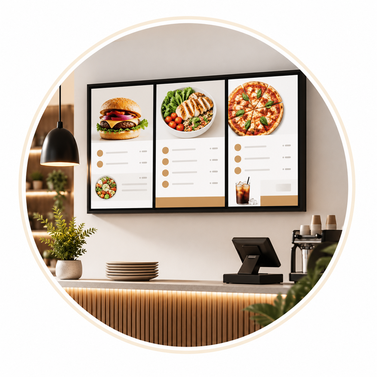 Monitory Menu Boards